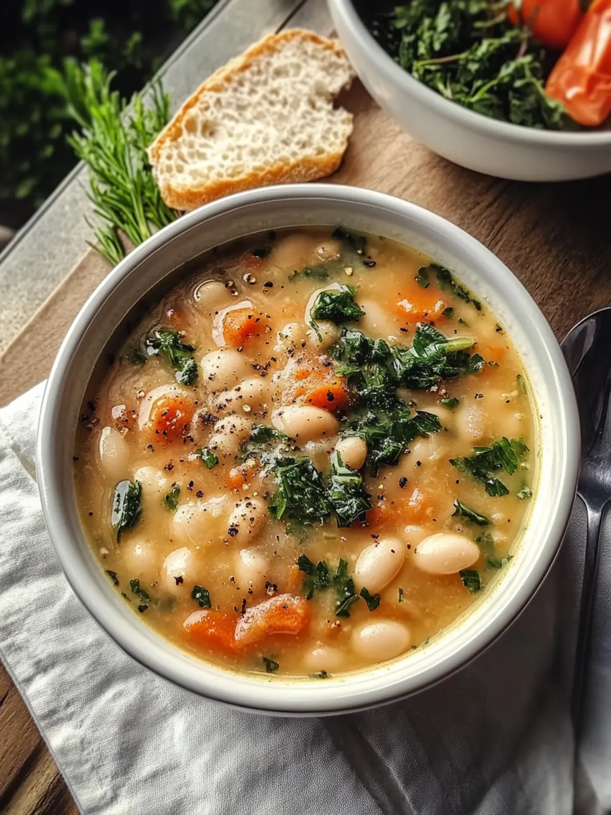 Hearty Homemade White Bean Soup for Cozy Nights at Home 2 Homemade White Bean Soup