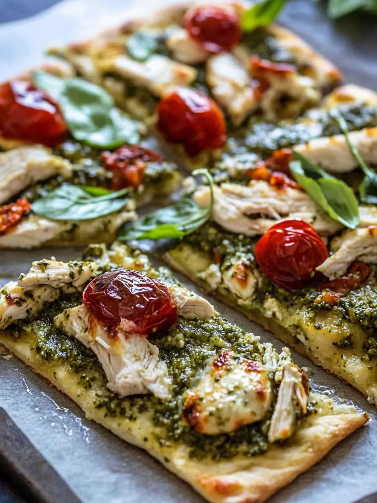 Amazing 22-Minute Pesto Chicken Flatbread Joy for Quick Dinners 5 Amazing 22-Minute Pesto Chicken Flatbread Joy