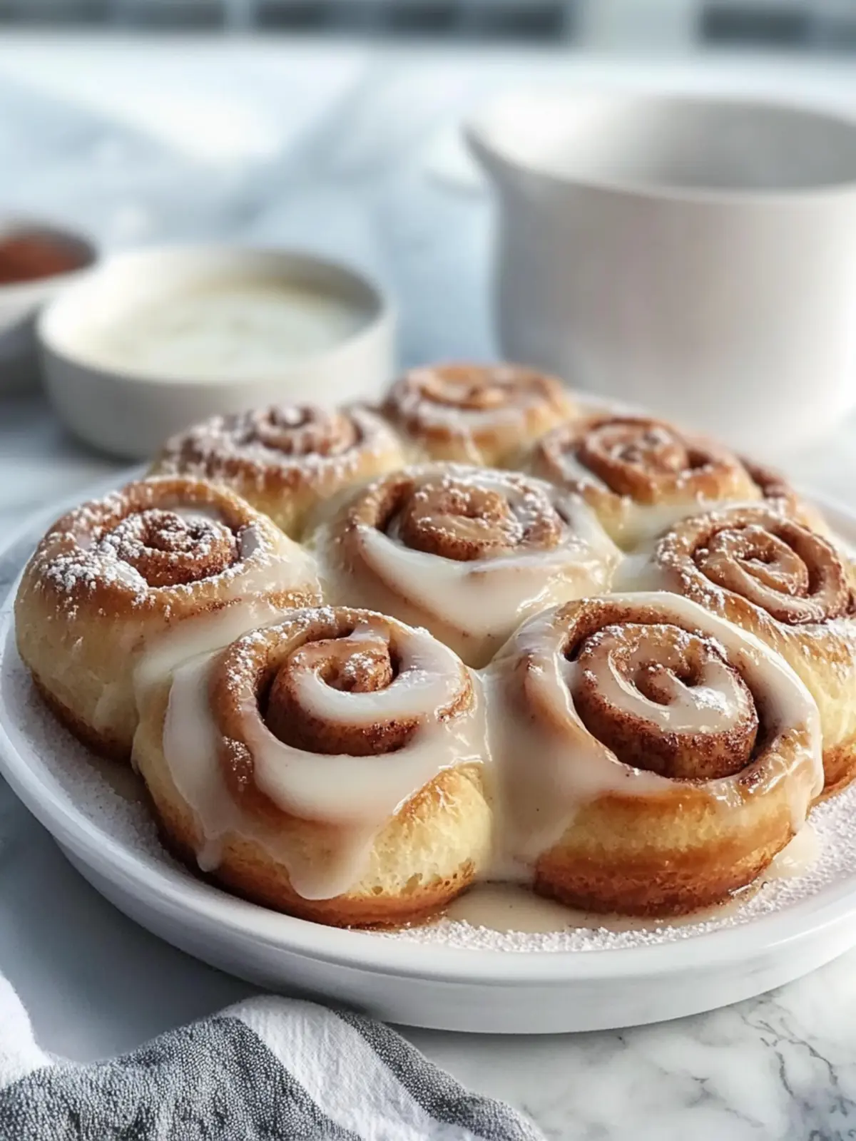 Delightful Easy Cinnamon Rolls Recipe with Creamy Frosting 4 Easy Cinnamon Rolls