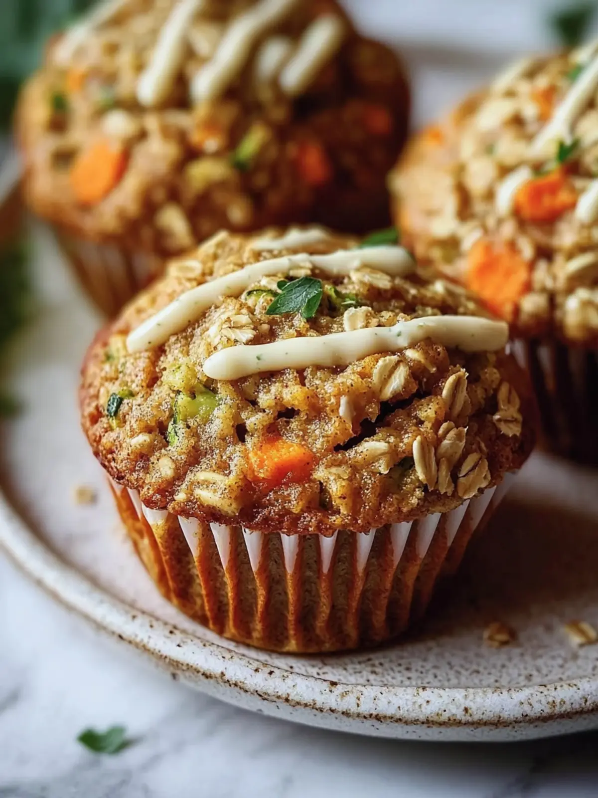 Zucchini Carrot Oatmeal Muffins for a Wholesome Breakfast Delight 4 Zucchini Carrot Oatmeal Muffins