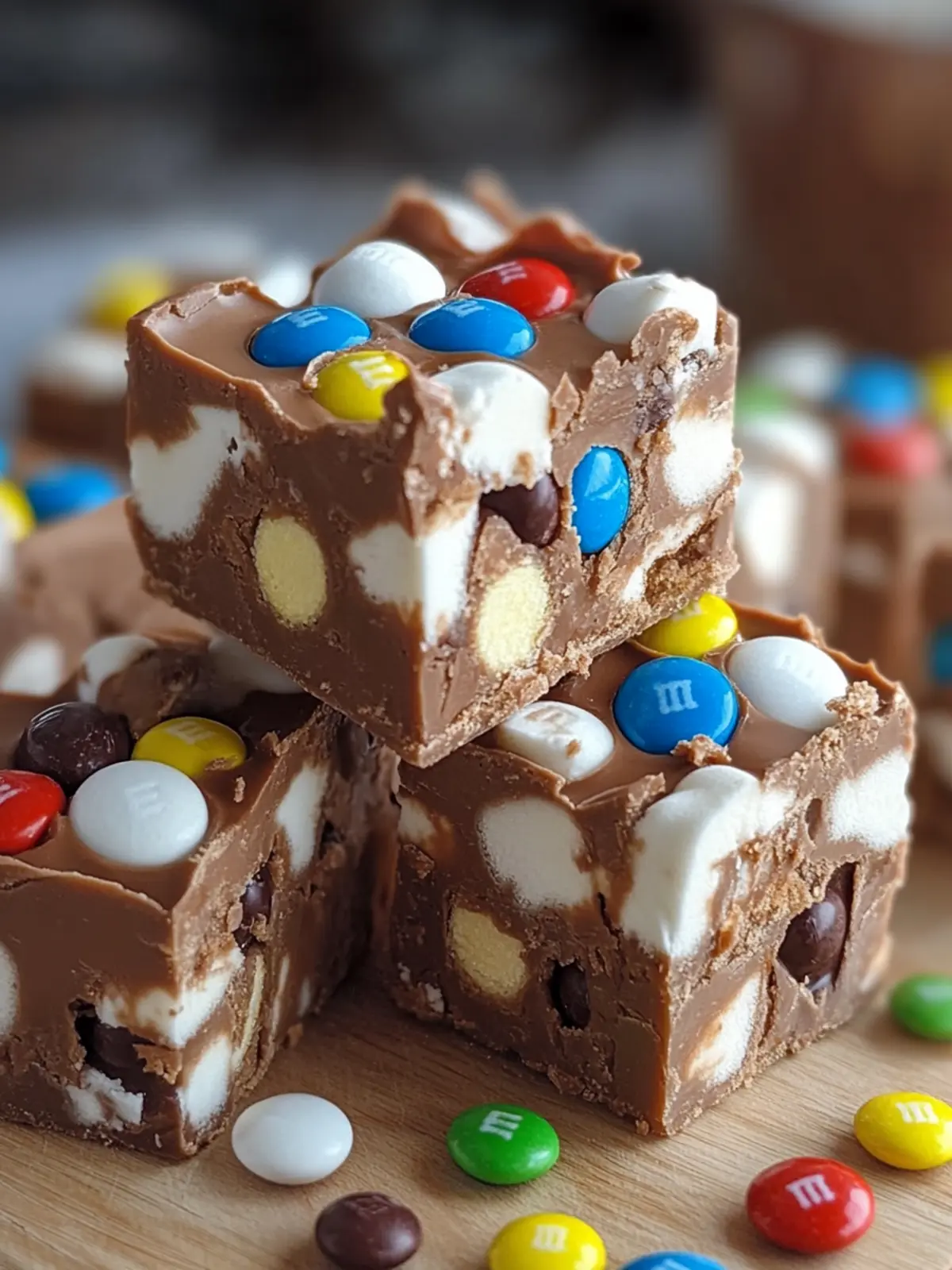 Irresistible Chocolate Marshmallow M&M Fudge You’ll Love 4 Chocolate Marshmallow M&M Fudge