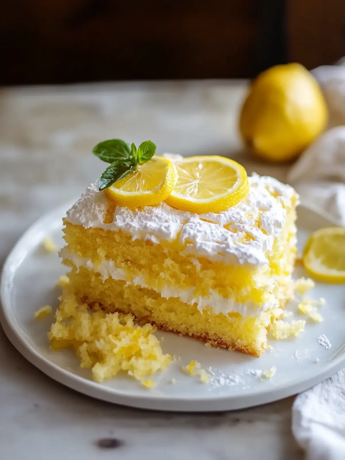 A Lemon Cake to Die For with Irresistible Soaking Syrup 4 A Lemon Cake to Die for!