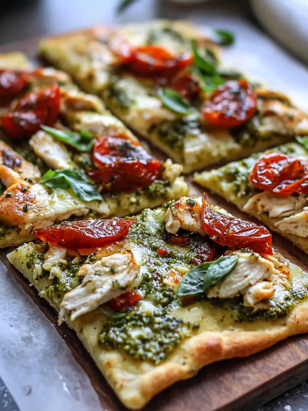 Amazing 22-Minute Pesto Chicken Flatbread Joy for Quick Dinners 2 Amazing 22-Minute Pesto Chicken Flatbread Joy