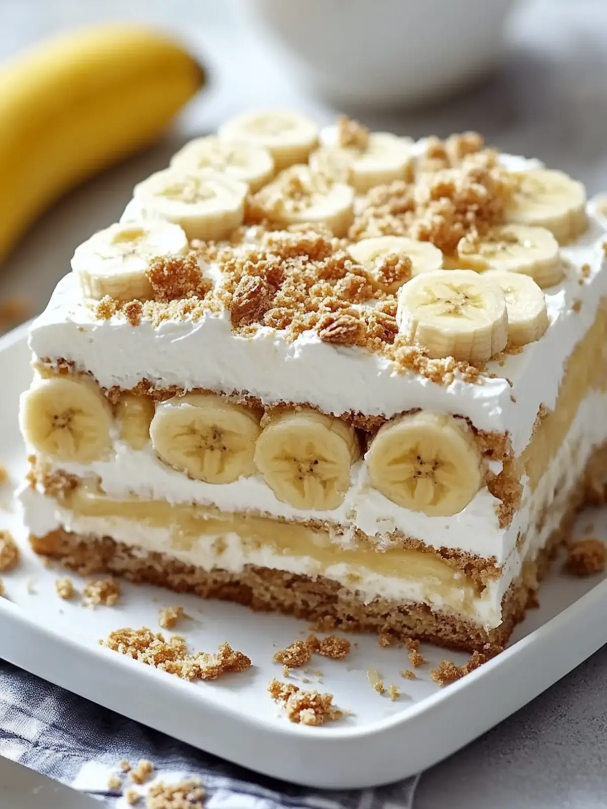 Ultimate Banana Icebox Cake: Easy No-Bake Delight for Summer 4 Banana Icebox Cake