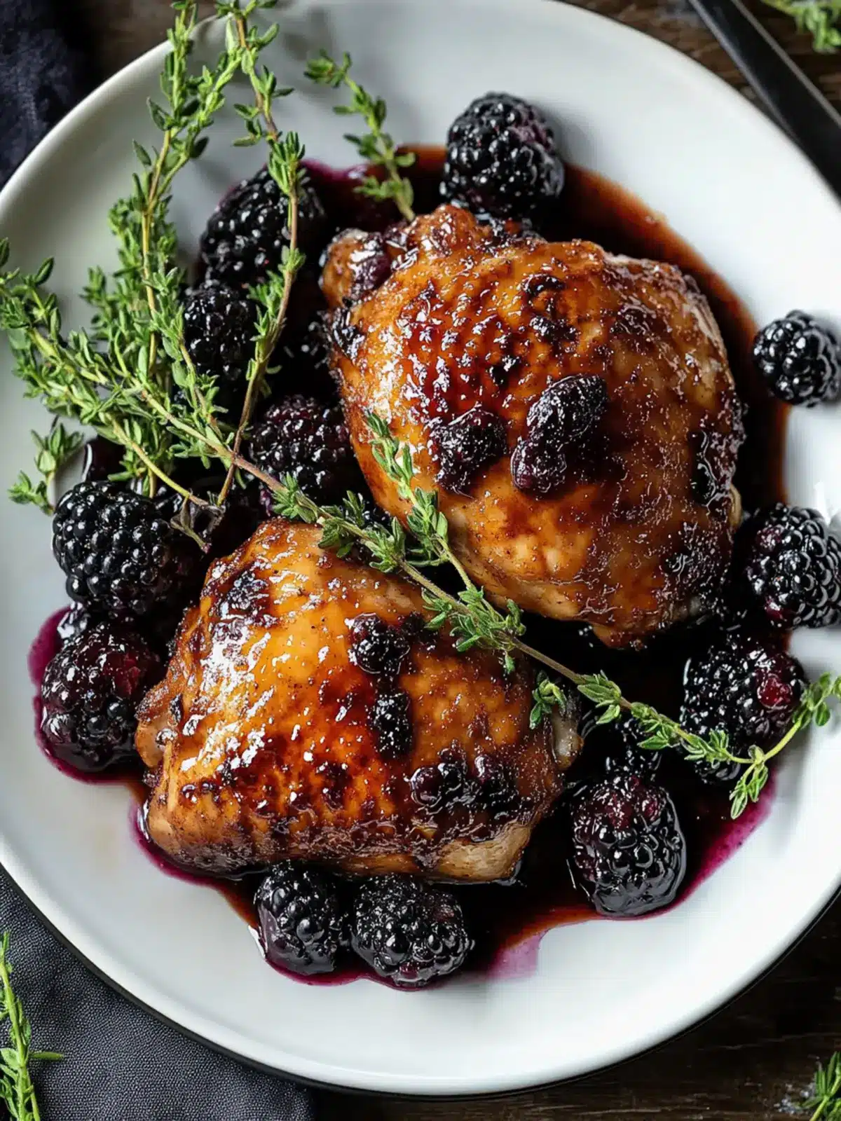 Bourbon Blackberry Chicken: A Sweet Savory Weeknight Treat 5 Bourbon Blackberry Chicken