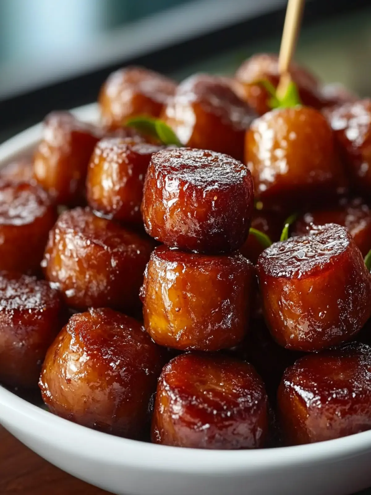 Sweet and Smoky Candied Kielbasa Bites for Easy Snacking 3 Candied Kielbasa Bites
