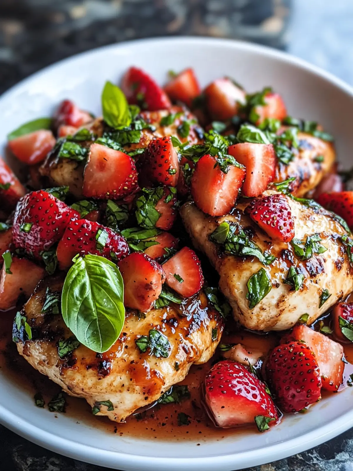 Strawberry Basil Chicken: A Sweet Savory Delight You’ll Love 3 Strawberry Basil Chicken