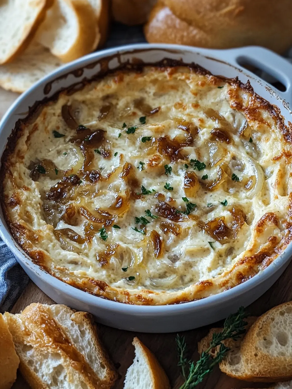 Deliciously Creamy Baked Caramelized Onion Dip Magic 2 Creamy Baked Caramelized Onion Dip