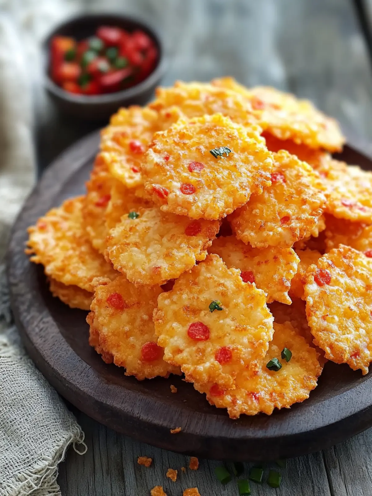 Irresistible Pimento Cheese Crisps Recipe for Quick Entertaining 3 Pimento Cheese Crisps Recipe