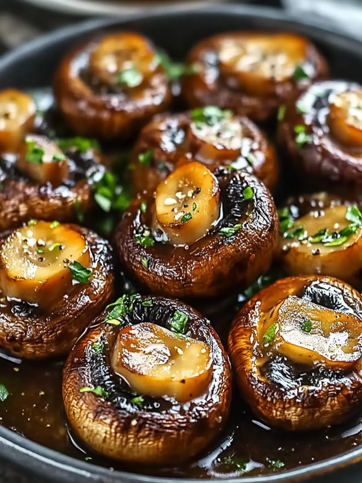 Savory Steakhouse Garlic Butter Mushrooms to Impress Tonight 3 Steakhouse Garlic Butter Mushrooms