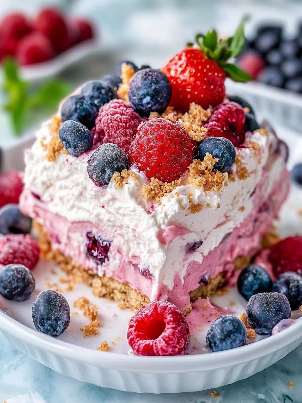 No Bake Berry Dessert Lush That Impresses Every Time 5 No Bake Berry Dessert Lush