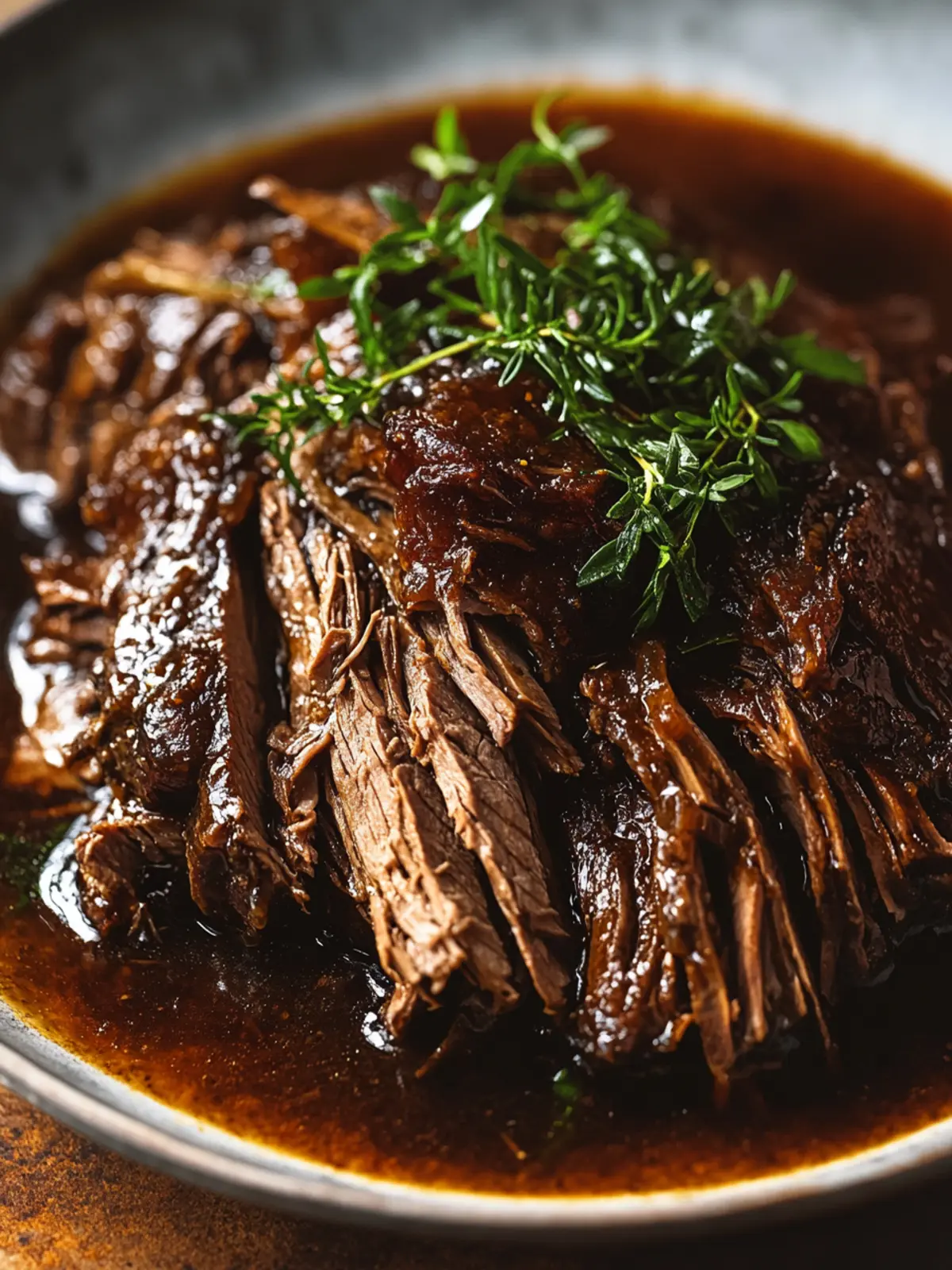 Slow Cooker Brown Sugar Balsamic Beef Roast Recipe for Easy Comfort 3 Slow Cooker Brown Sugar Balsamic Beef Roast Recipe
