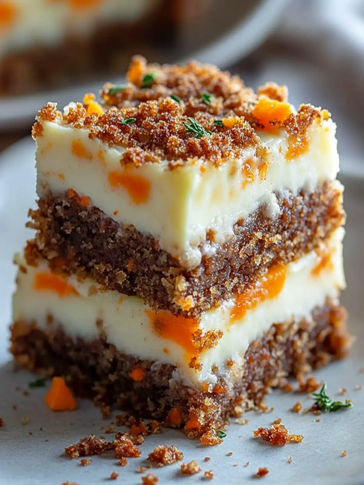 Indulgent Carrot Cake Cream Cheese Bars Recipe You’ll Love 2 Indulgent Carrot Cake Cream Cheese Bars Recipe