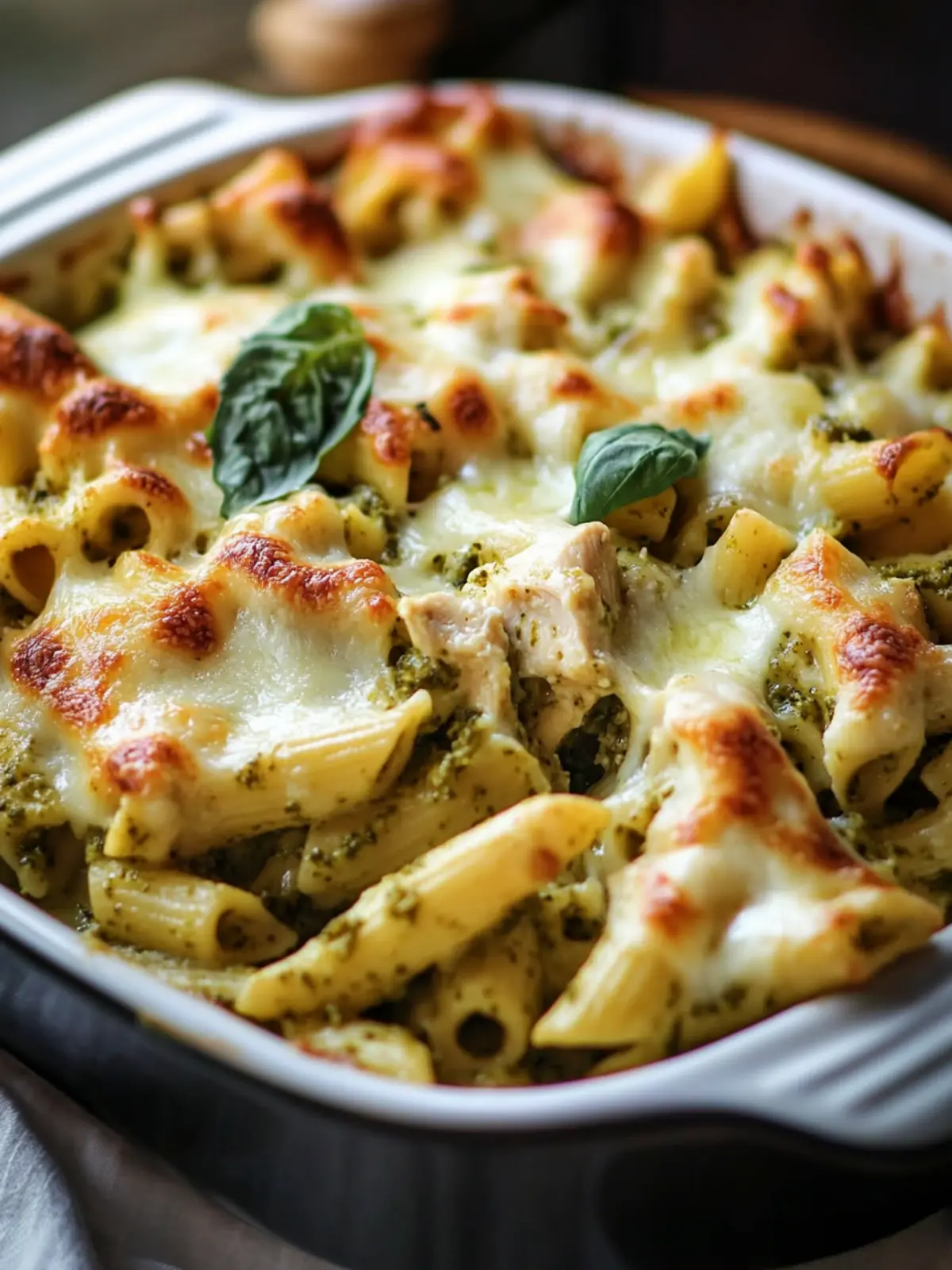 Creamy Pesto Chicken Pasta Bake Your New Weeknight Favorite 3 Creamy Pesto Chicken Pasta Bake