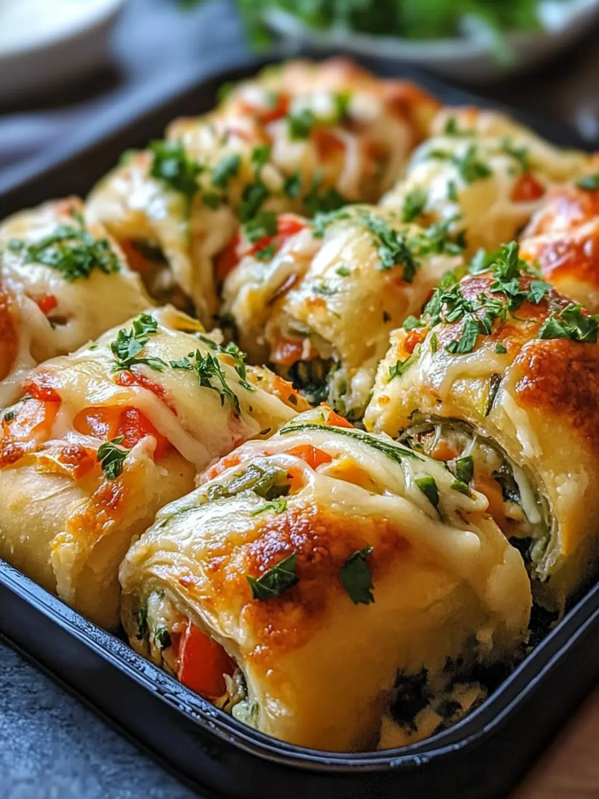 Cheesy Baked Vegetable Rolls for Ultimate Comfort Food Bliss 5 Cheesy Baked Vegetable Rolls