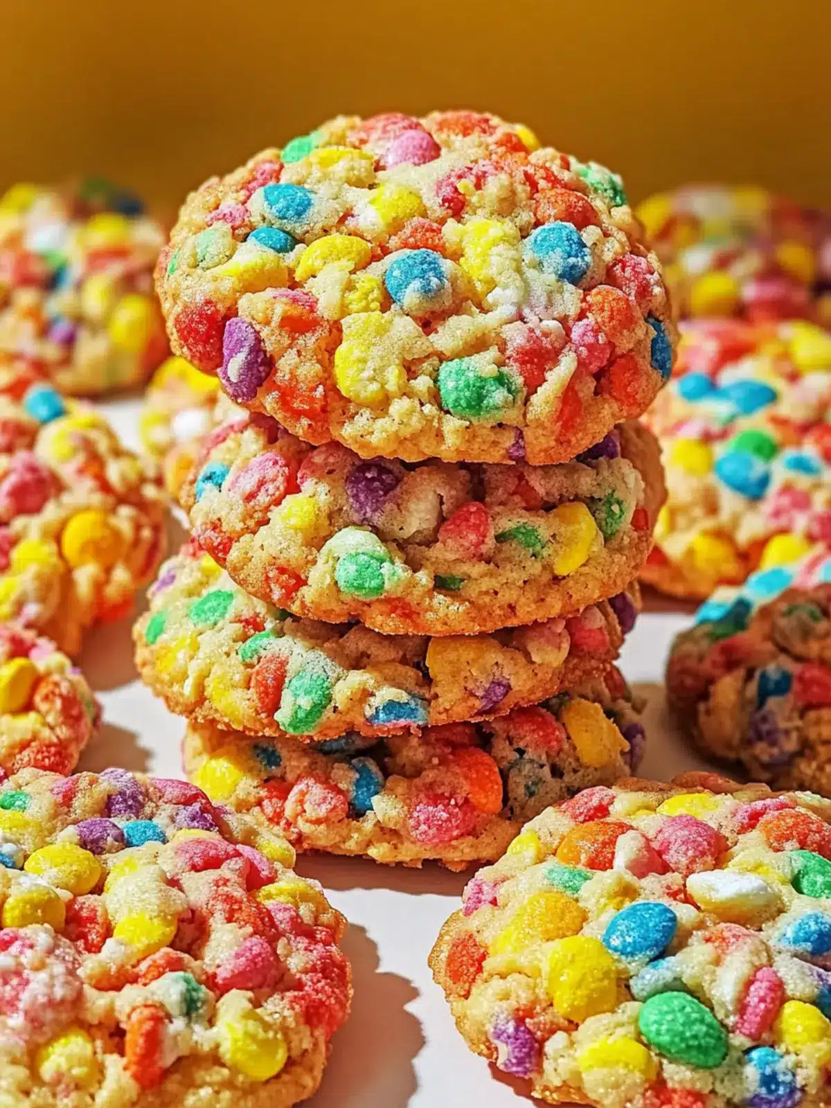 Fruity Pebbles Cookies: A Colorful Twist on Classic Treats 4 Fruity Pebbles Cookies