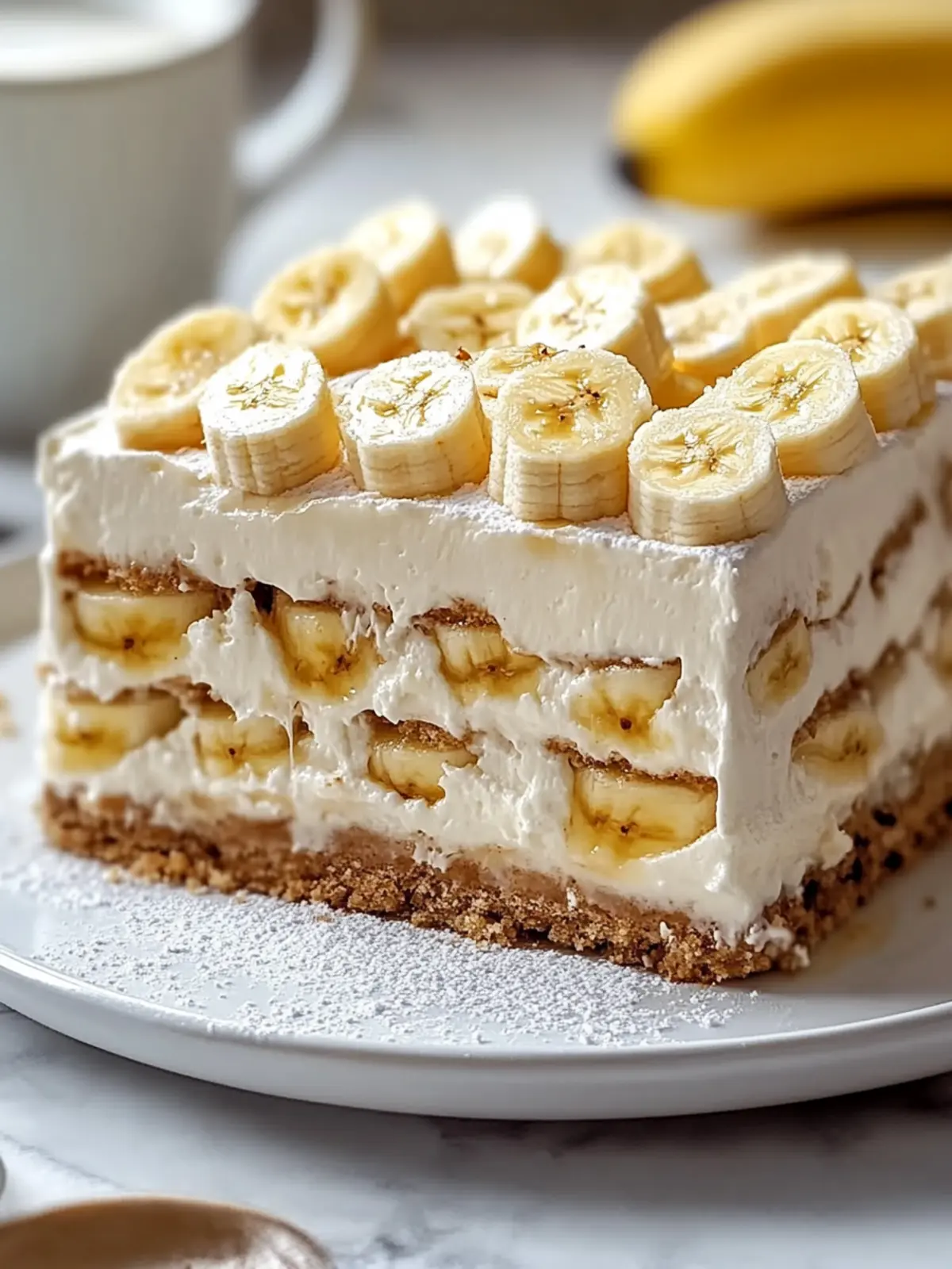 Ultimate Banana Icebox Cake: Easy No-Bake Delight for Summer 3 Banana Icebox Cake
