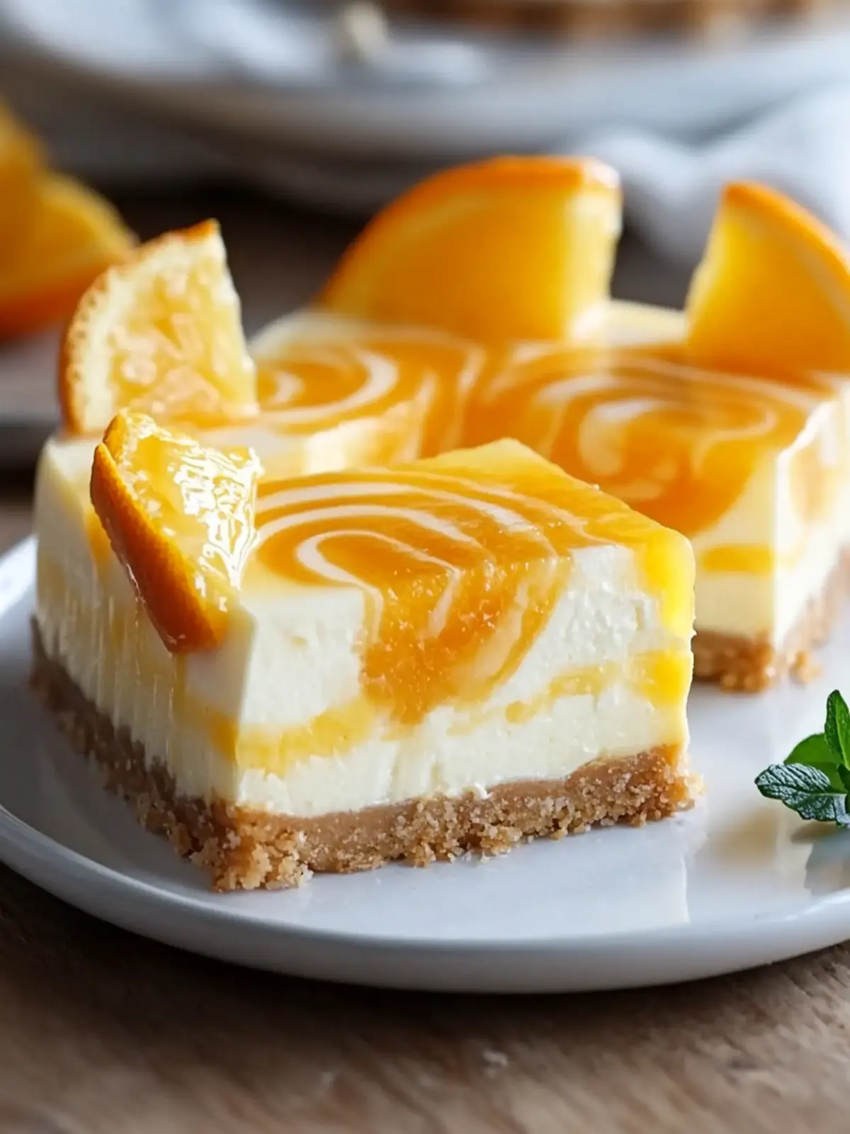 No-Bake Orange Pineapple Swirl Cheesecake Recipe for a Bright Summer Treat 4 No-Bake Orange Pineapple Swirl Cheesecake Recipe for Refreshing Summer Desserts