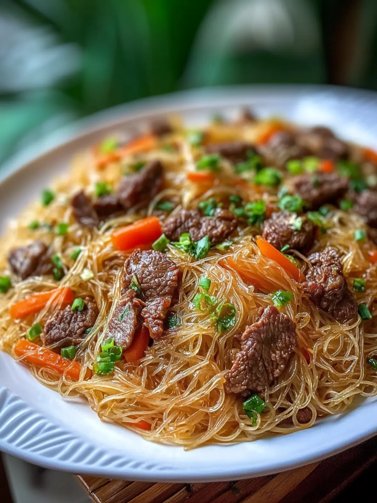 Filipino Pancit with Beef: A Heartwarming Family Favorite 5 Filipino Pancit With Beef