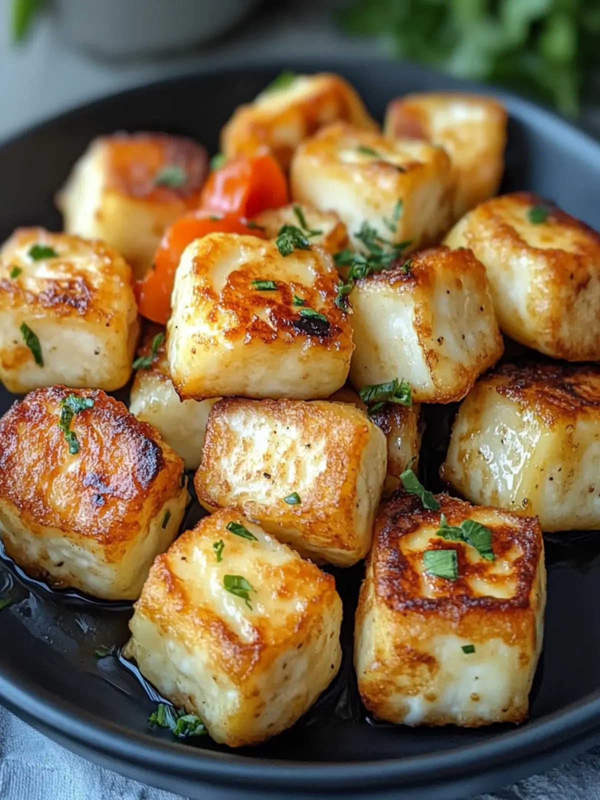 Crispy Air Fryer Halloumi Cheese Bites Recipe You’ll Love 2 Air Fryer Halloumi Cheese Bites Recipe