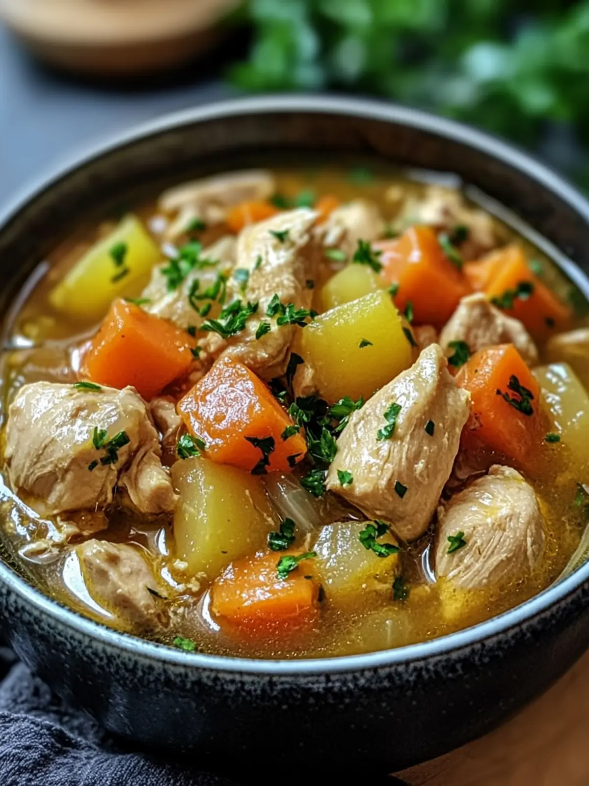 Cozy Chicken Stew: Quick Comfort in Your Pressure Cooker 2 Chicken Stew