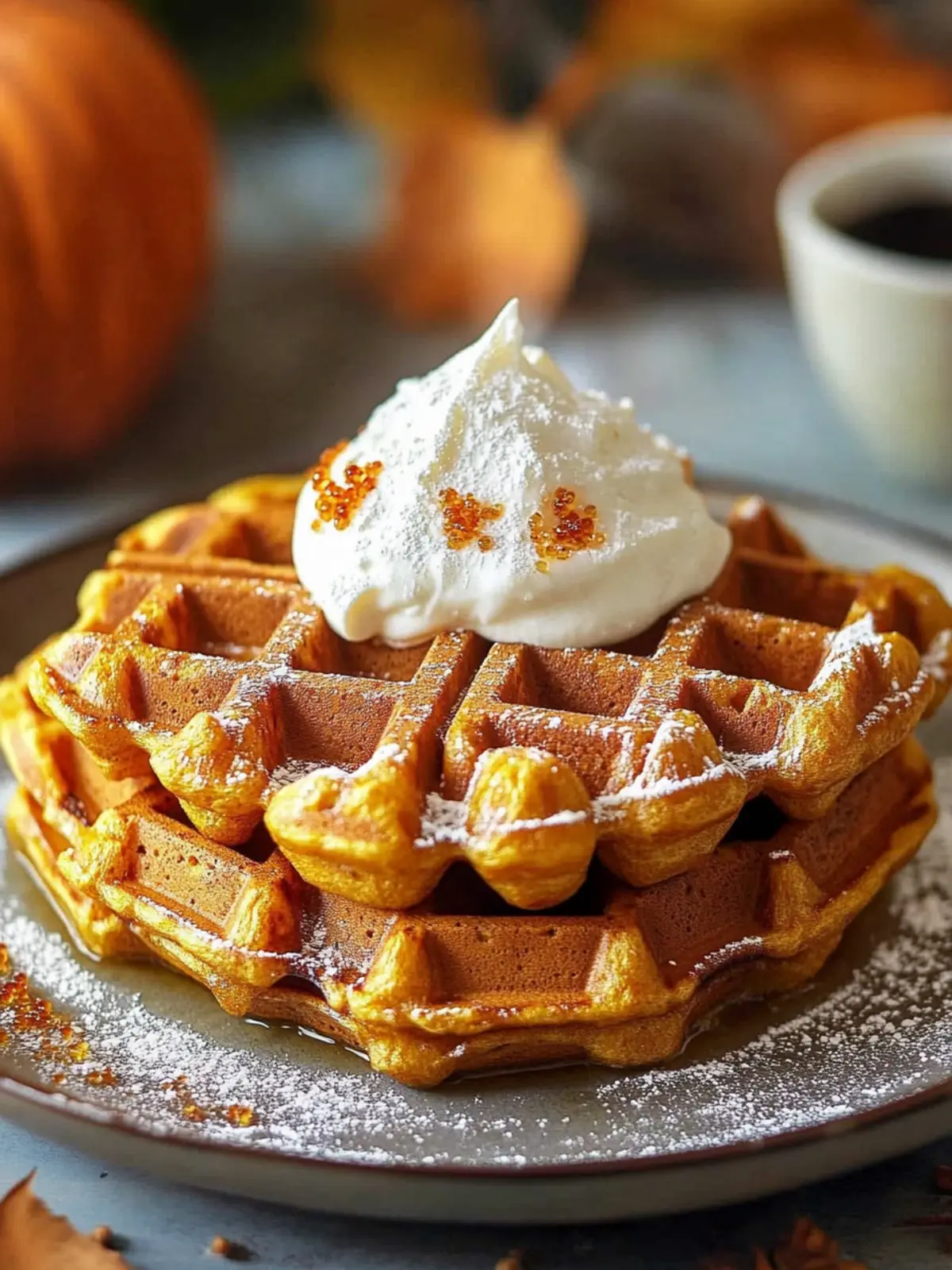Cider Pumpkin Waffles: Cozy Fall Breakfast to Love 5 Cider Pumpkin Waffles