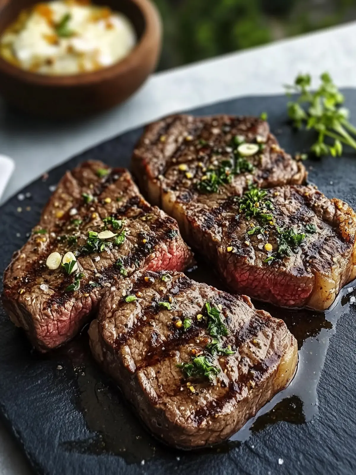Bold Steak Marinade for Juicy, Flavor-Packed Grilling! 4 Steak Marinade