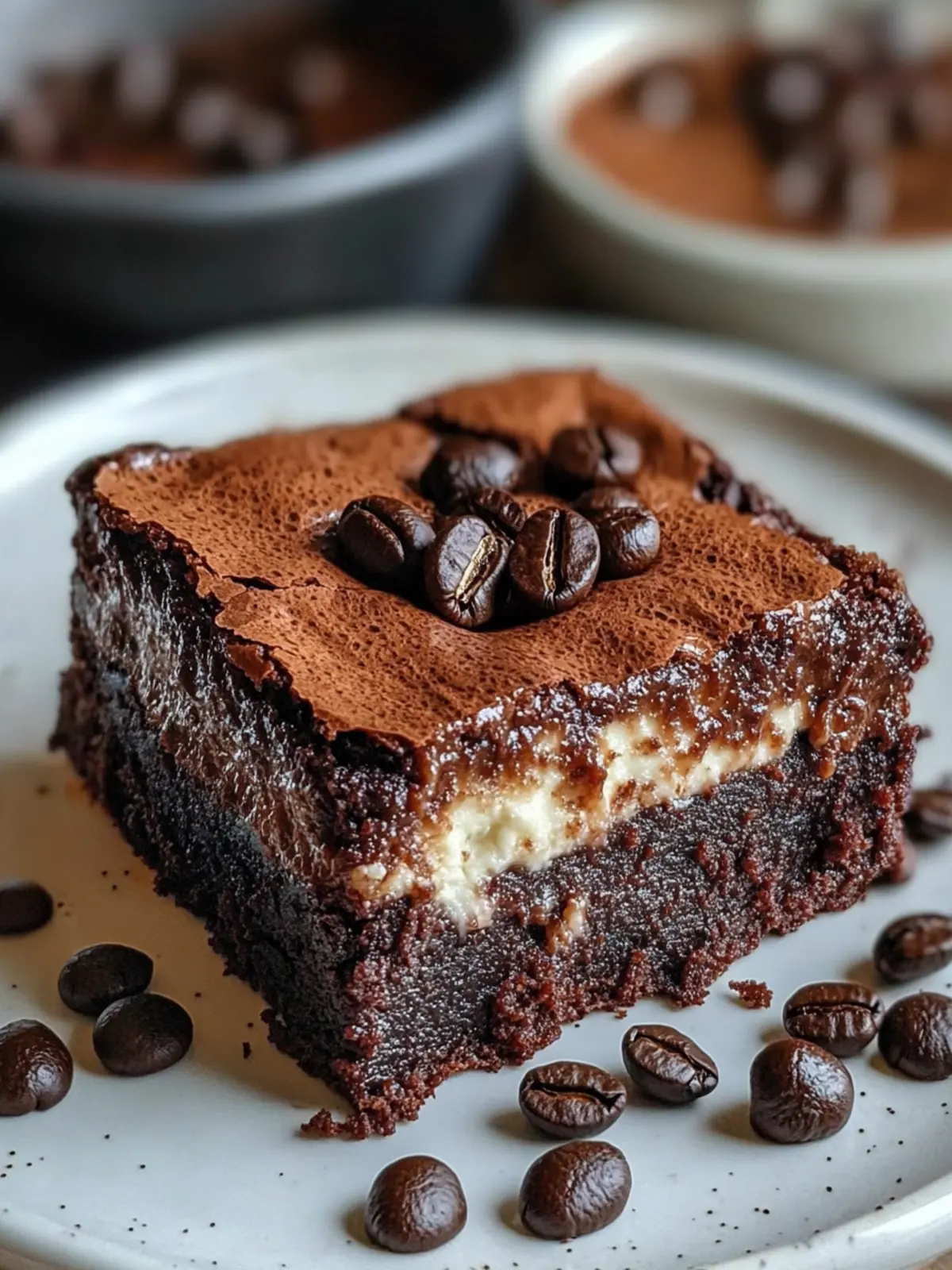 Fudgy Espresso Mascarpone Ricotta Brownies You’ll Crave 2 Espresso Mascarpone Ricotta Brownies
