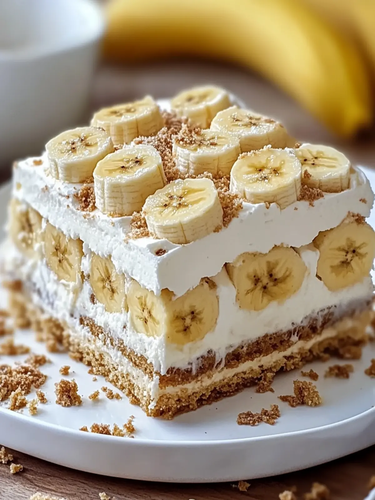Ultimate Banana Icebox Cake: Easy No-Bake Delight for Summer 2 Banana Icebox Cake