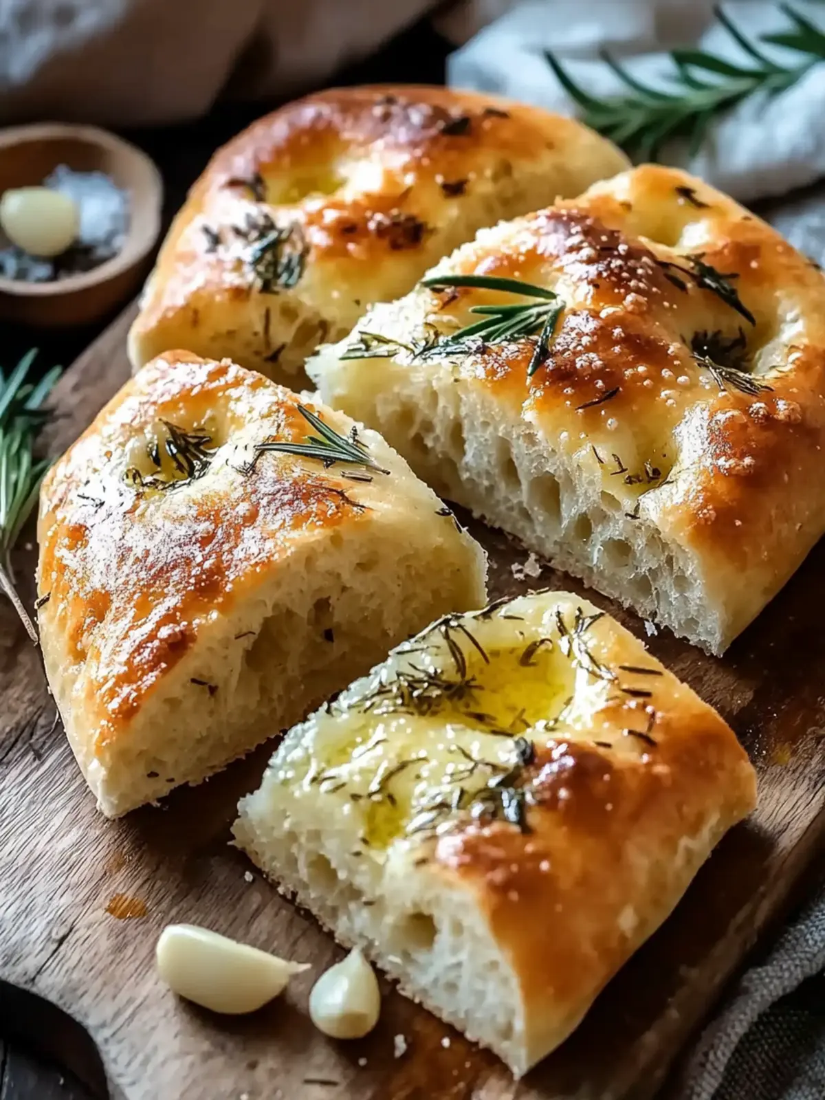 Garlic Rosemary Focaccia: Embrace Authentic Italian Comfort 2 Garlic Rosemary Focaccia: The Heart of Italian Comfort