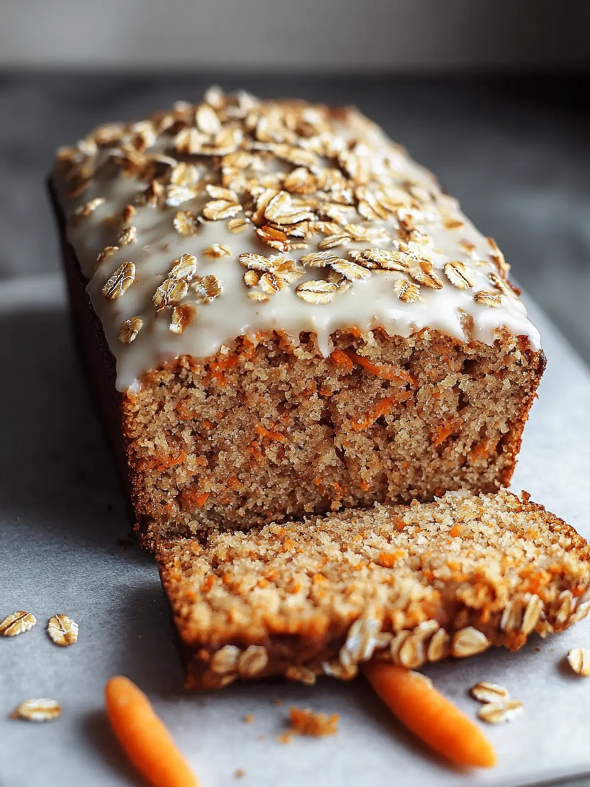 Healthy Oatmeal Carrot Cake Loaf Recipe for Guilt-Free Indulgence 3 Healthy Oatmeal Carrot Cake Loaf Recipe