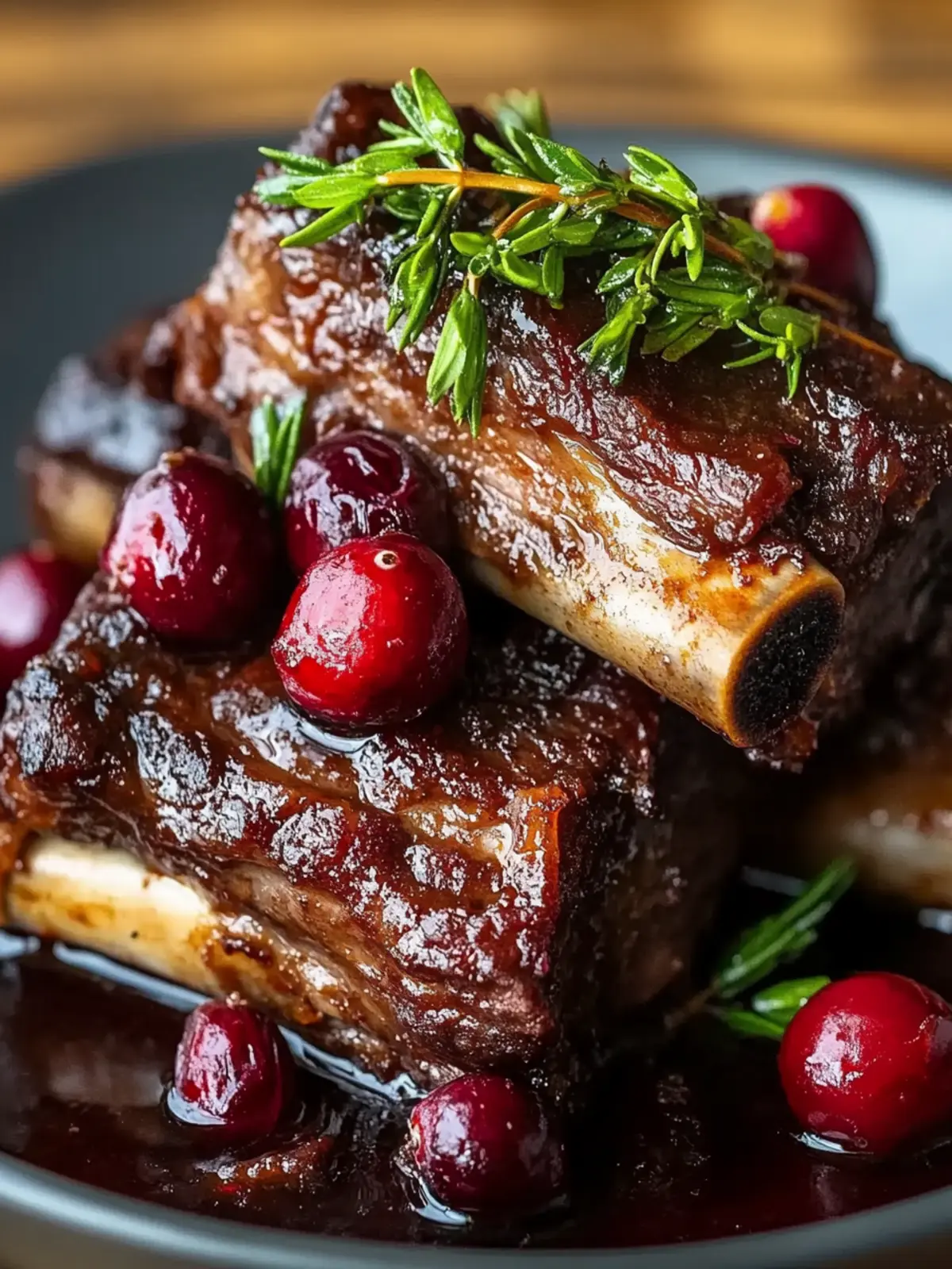 Crockpot Cranberry Beef Short Ribs That Melt in Your Mouth 3 Crockpot Cranberry Beef Short Ribs
