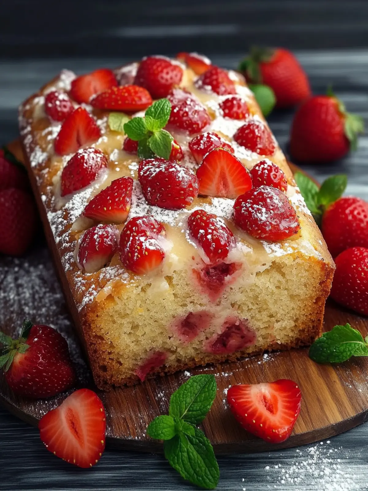 Sweet and Moist Fresh Strawberry Bread for Brunch Bliss 3 Fresh Strawberry Bread