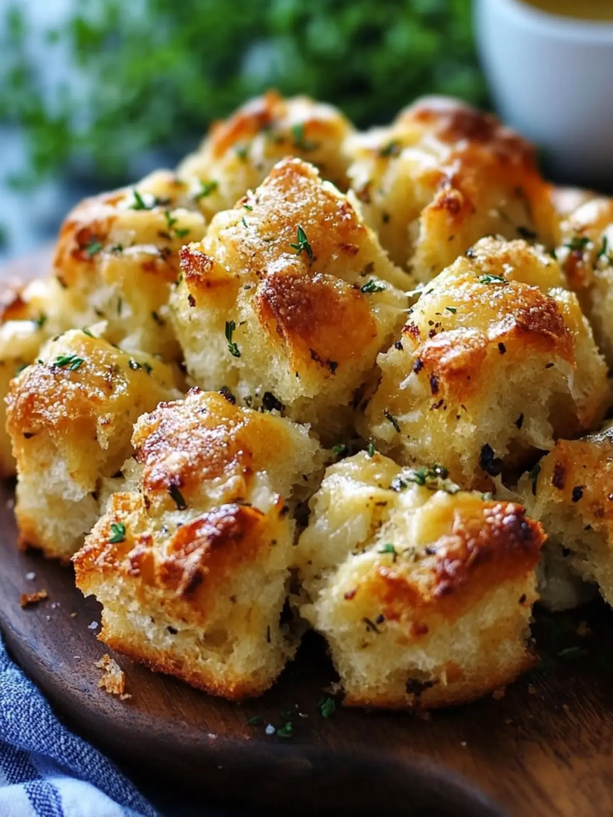 Savory Garlic Butter Pull-Apart Bread Bites for Cozy Nights 2 Savory Garlic Butter Pull-Apart Bread Bites