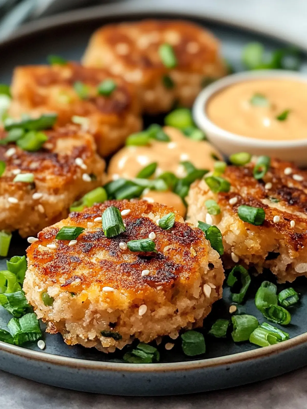 Delicious Asian Tuna Cakes with Spicy Mayo to Spice Up Dinner 4 Asian Tuna Cakes with Spicy Mayo