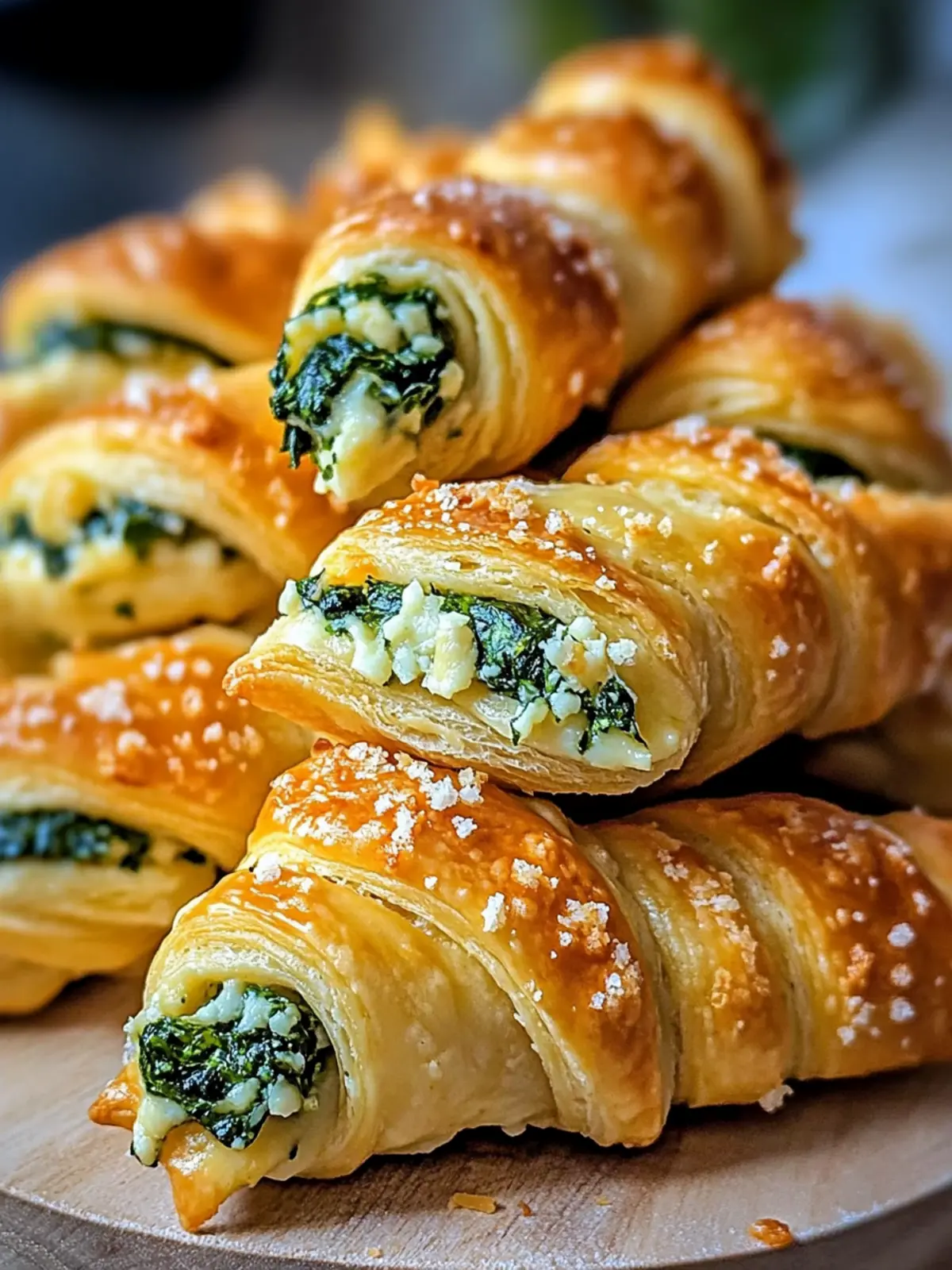 Savory Parmesan and Spinach Cheese Twists to Savor Today 2 Parmesan and Spinach Cheese Twists