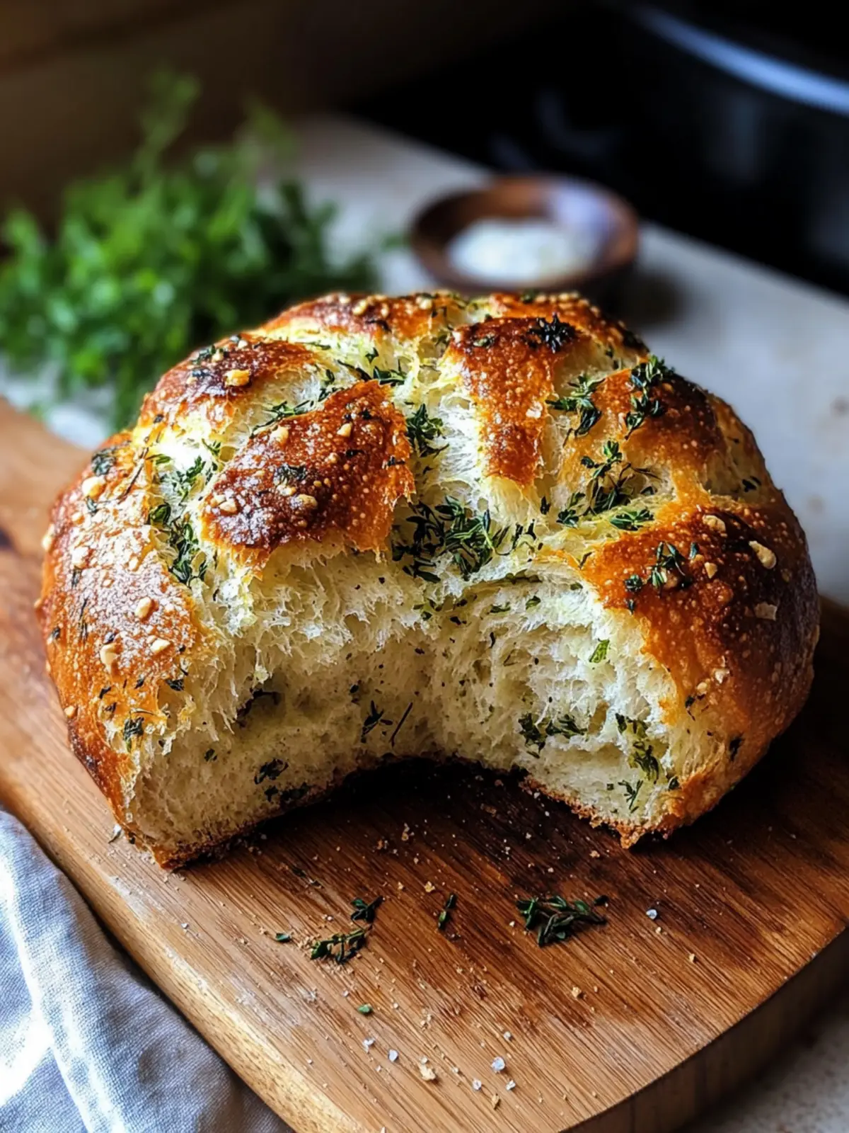 Garlic Herb Dutch Oven Bread: Homemade Magic You’ll Love 2 Garlic Herb Dutch Oven Bread