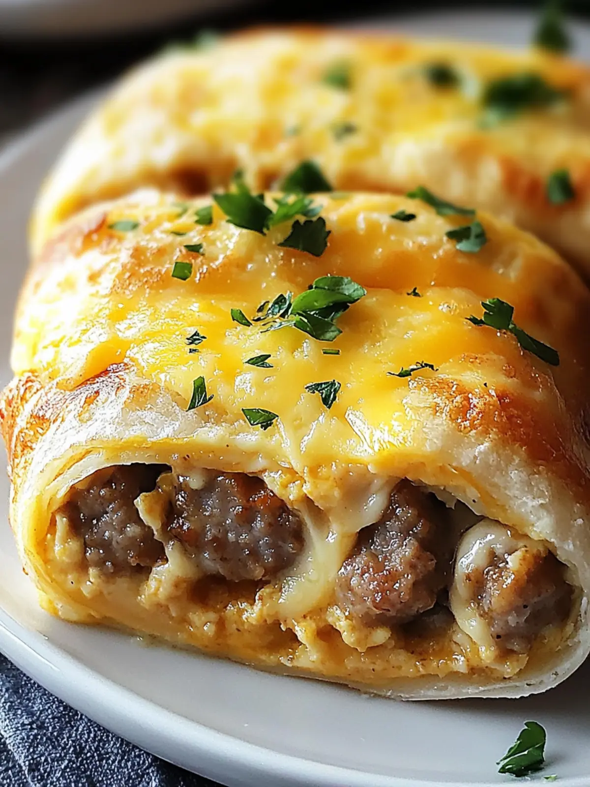 Savor Quick Sausage Egg and Cheese Breakfast Roll-Ups Today 3 Sausage Egg and Cheese Breakfast Roll-Ups