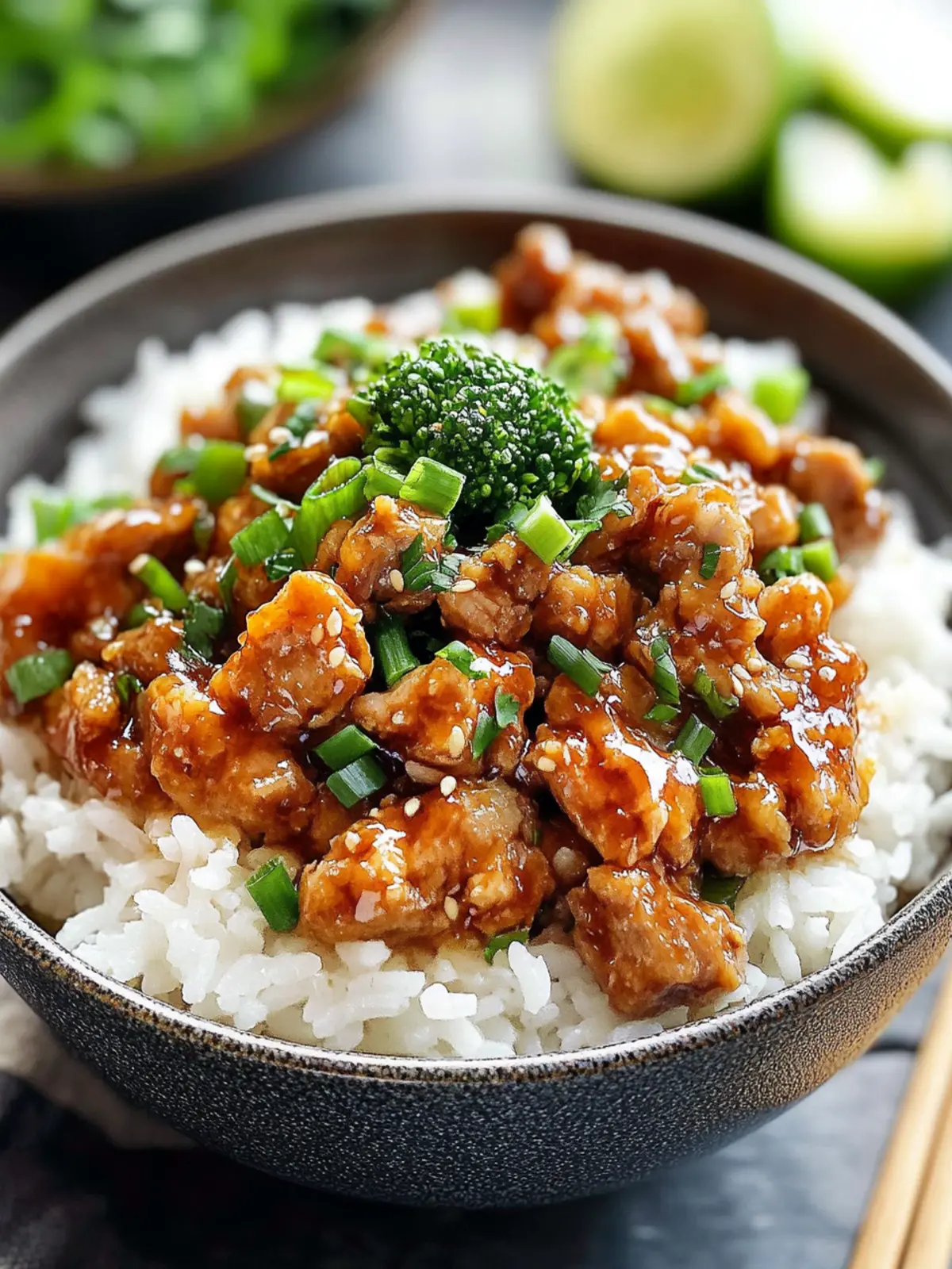 Savor the Bliss of Honey Garlic Pork Rice Bowl in 25 Minutes 3 Honey Garlic Pork Rice Bowl