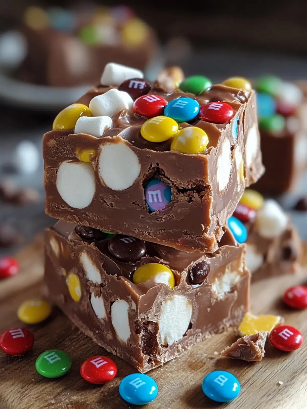 Irresistible Chocolate Marshmallow M&M Fudge You’ll Love 5 Chocolate Marshmallow M&M Fudge