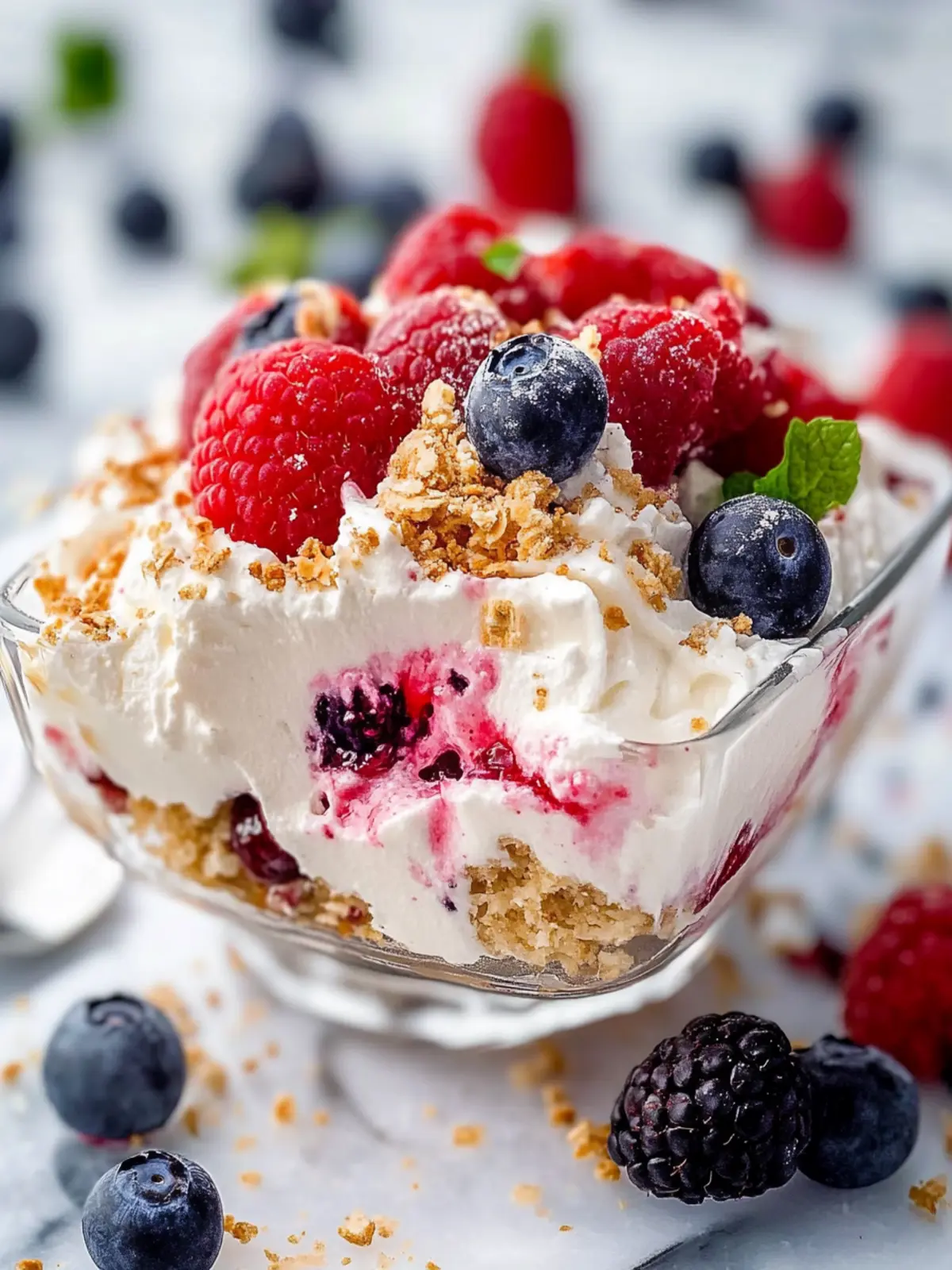 No Bake Berry Dessert Lush That Impresses Every Time 4 No Bake Berry Dessert Lush