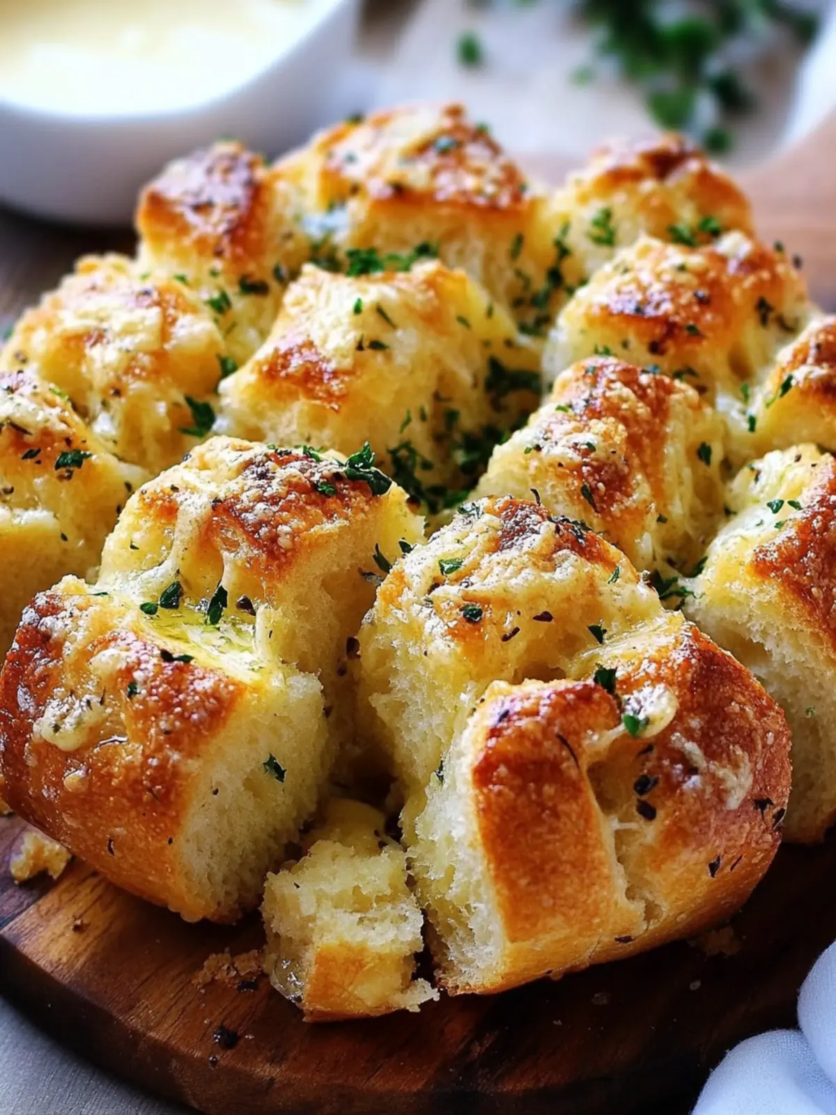 Savory Garlic Butter Pull-Apart Bread Bites for Cozy Nights 4 Savory Garlic Butter Pull-Apart Bread Bites