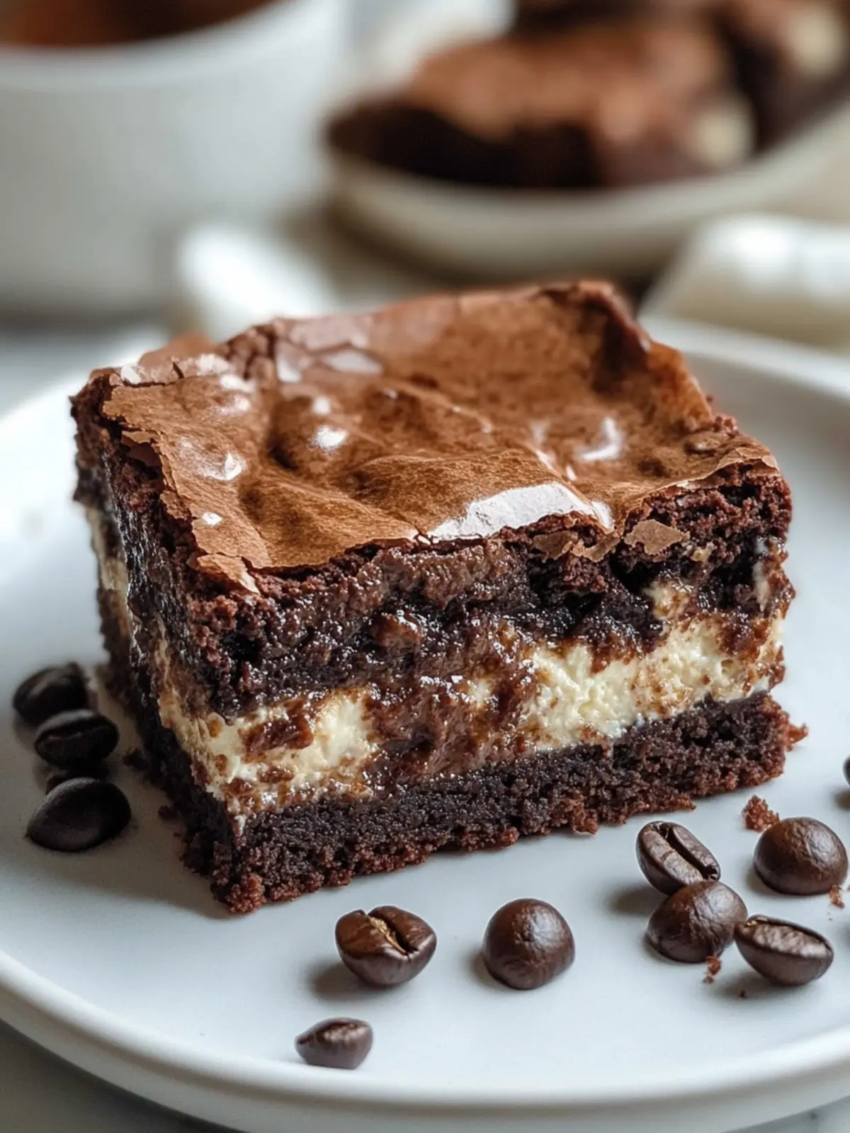 Fudgy Espresso Mascarpone Ricotta Brownies You’ll Crave 3 Espresso Mascarpone Ricotta Brownies