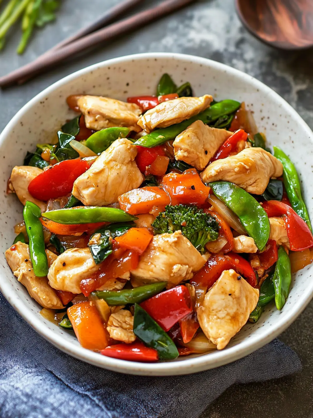 Quick and Easy Chicken Stir Fry with Ginger and Veggies 3 Easy Chicken Stir Fry