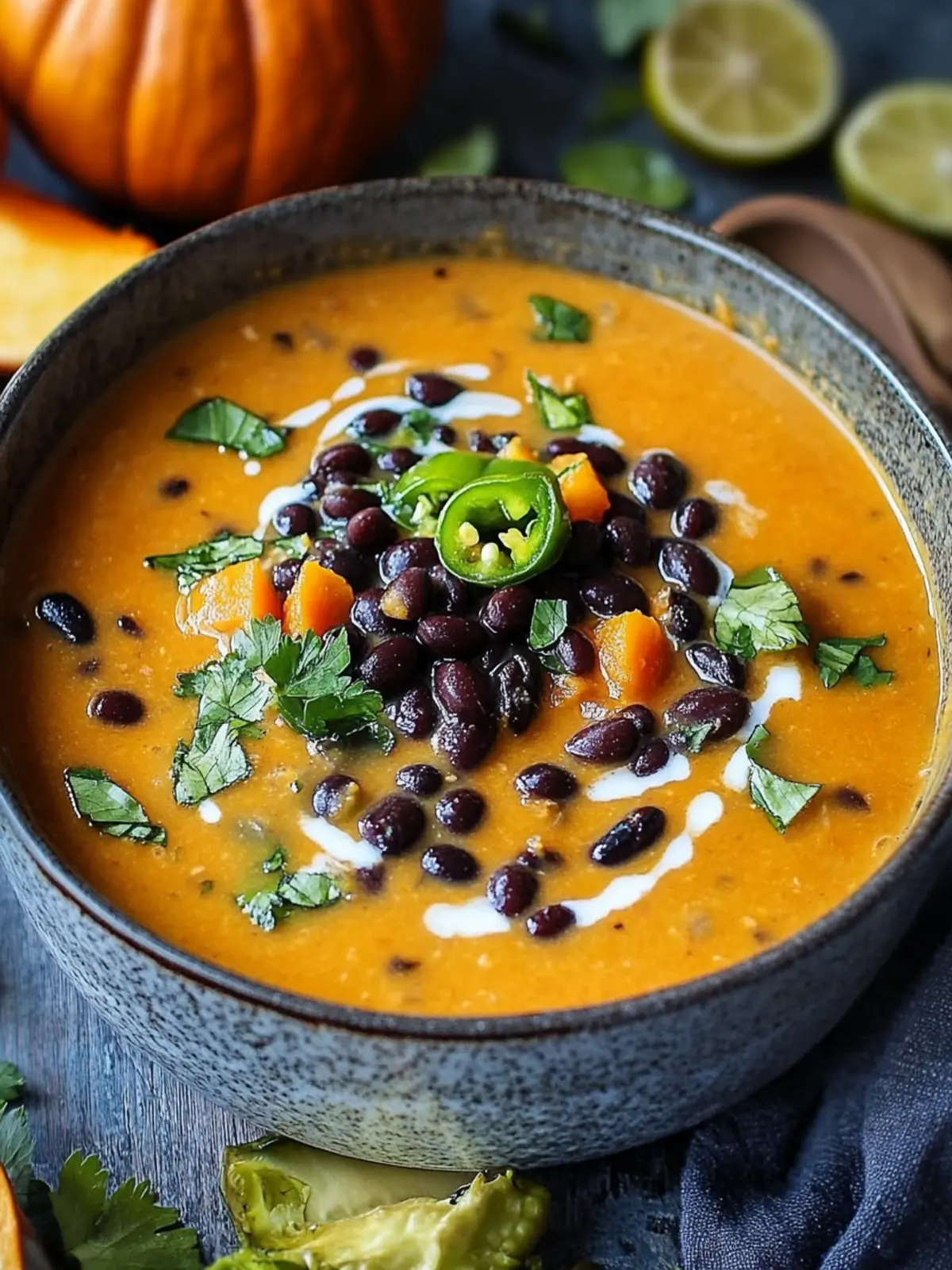 Pumpkin Black Bean Soup: Quick, Cozy Comfort in a Bowl 5 Pumpkin Black Bean Soup