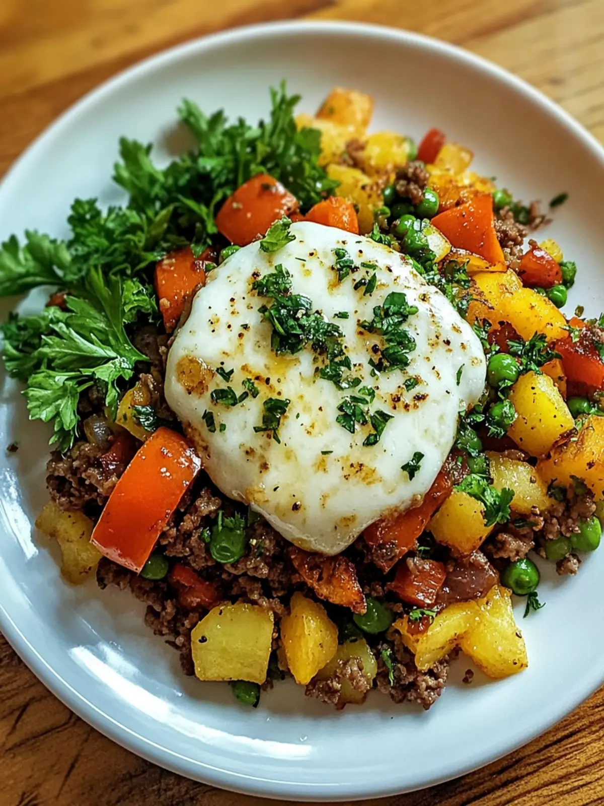 Easy Hamburger Hash Skillet: Dinner Ready in 30 Minutes 2 Hamburger Hash