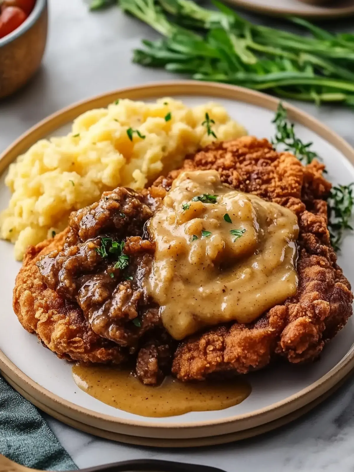 Savor Chicken Fried Steak with Buttery Country Gravy Bliss 5 Chicken Fried Steak with Buttery Country Gravy