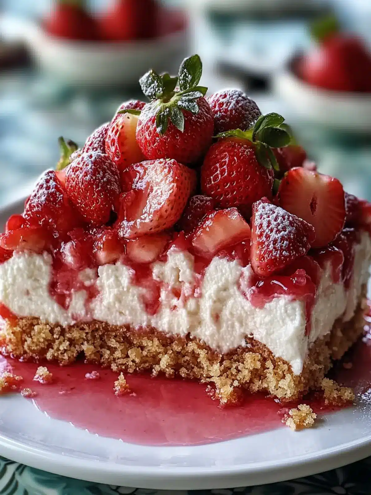 Donna Wood Strawberry Cheesecake Dump Cake for Busy Nights 4 Donna Wood Strawberry Cheesecake Dump Cake
