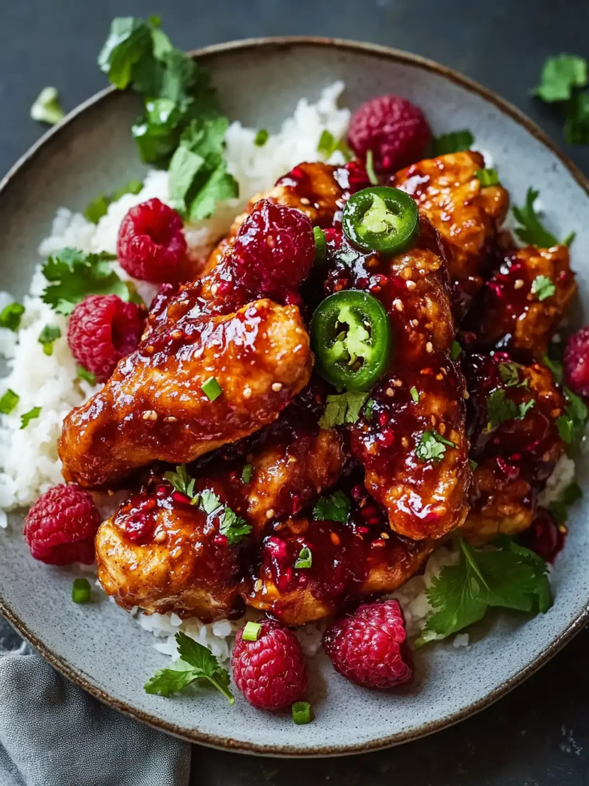 Sweet and Spicy Jalapeño Raspberry Chicken Recipe for Flavor Lovers 5 Sweet and Spicy Jalapeño Raspberry Chicken Recipe