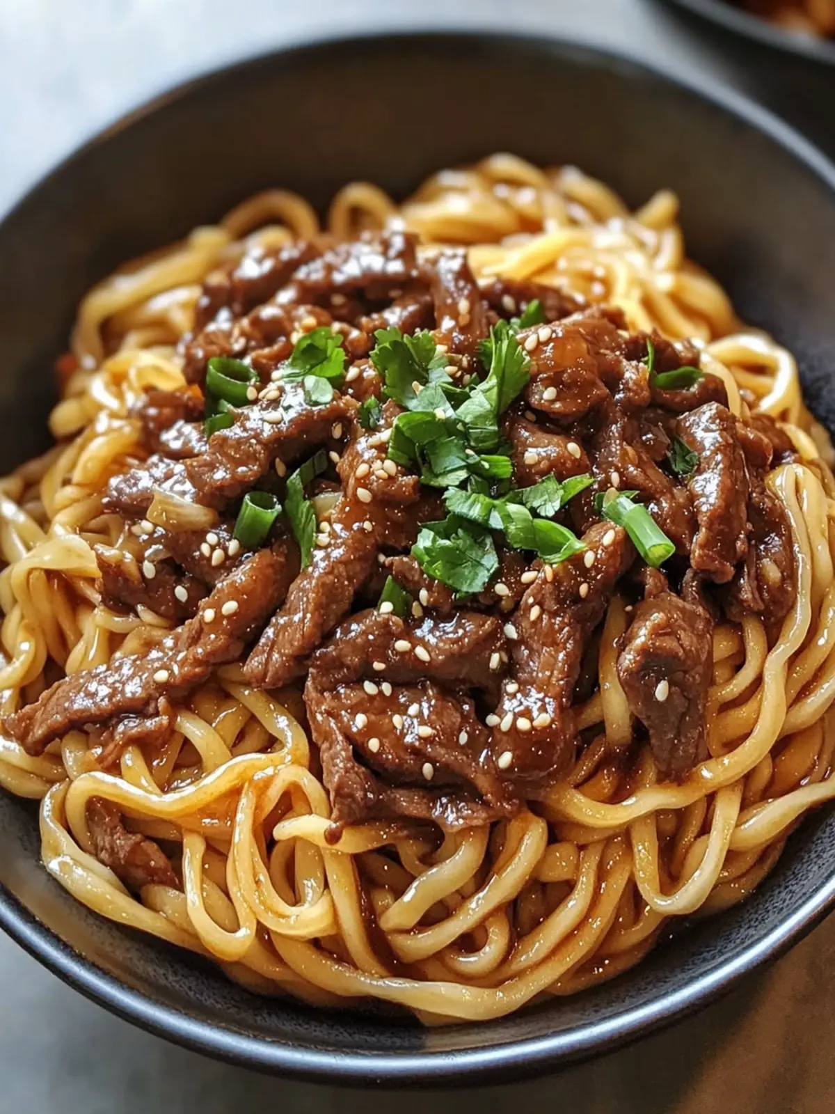 Sticky Beef Noodles: Quick Comfort Dish for Busy Nights 2 Sticky Beef Noodles